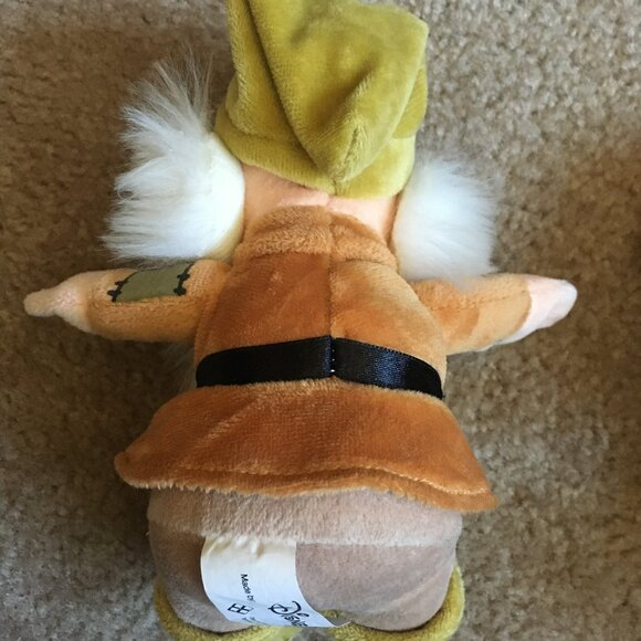 Disney Seven Dwarfs 7" Plush + 10" Dopey Plush in O Plastic Case Ltd Diamond Ed. - Picture 11 of 16